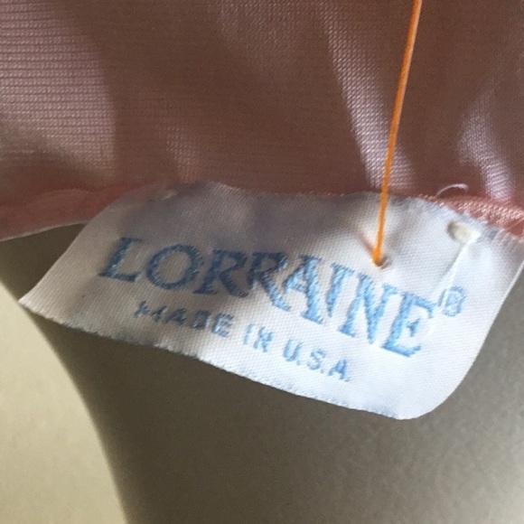 Lorraine PINK VINTAGE SLEEPWEAR SIZE MEDIUM - Picture 5 of 5